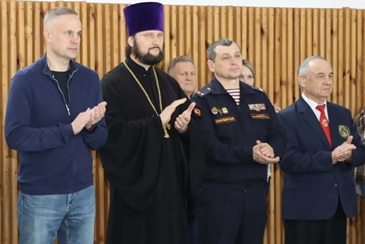 Благочинный  присутствовал на чемпионате Краснодарского края по гиревому спорту